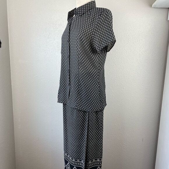 Chaus Matching Button Down Top and Skirt EUC - Picture 3 of 11